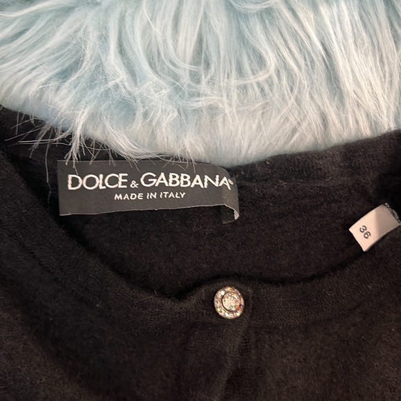 EUC! 2 Dolce and Gabbana Cardigans! Pink and Black! Size XS! - Picture 8 of 9